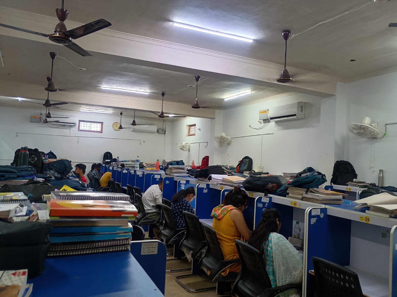 Study tables and comfortable seating at Education Library Kotdwar
